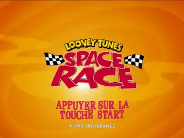 Looney Tunes - Space Race screen shot title